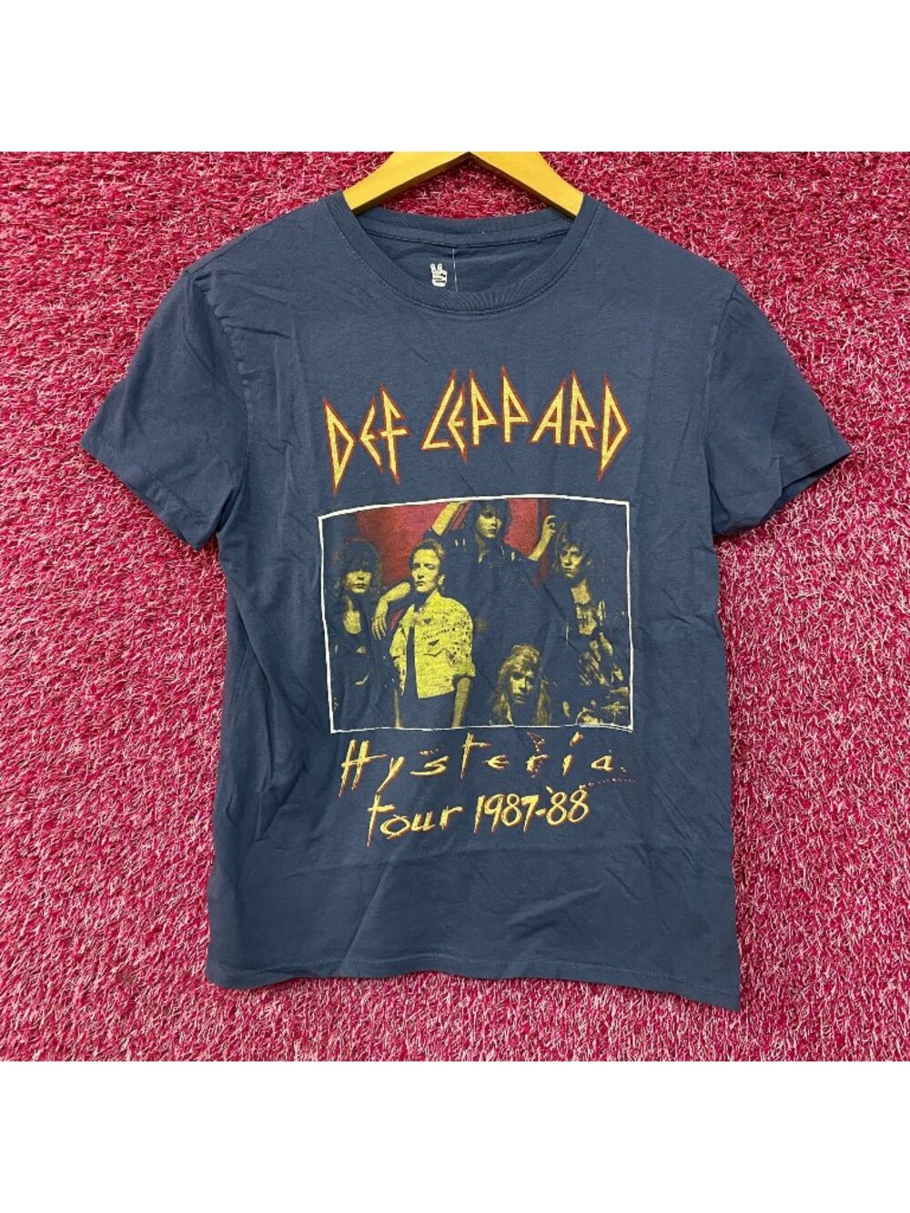 Def Leppard Hysteria Tour 1987-88 T-Shirt Size Extra Small